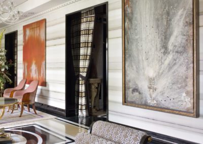 salón, living room, luxury, lujo, interior design, decoración, pintura Miquel Barceló
