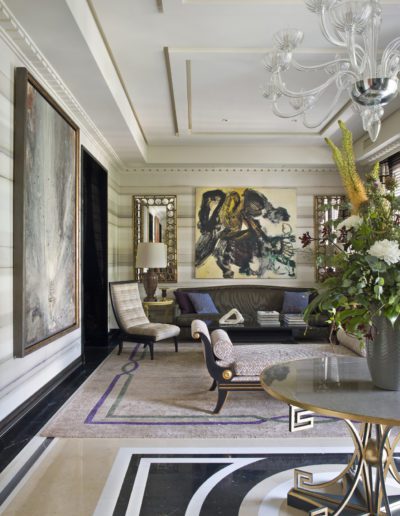 salón, living room, sophisticated, interior design, decoración, pintura Luis fega