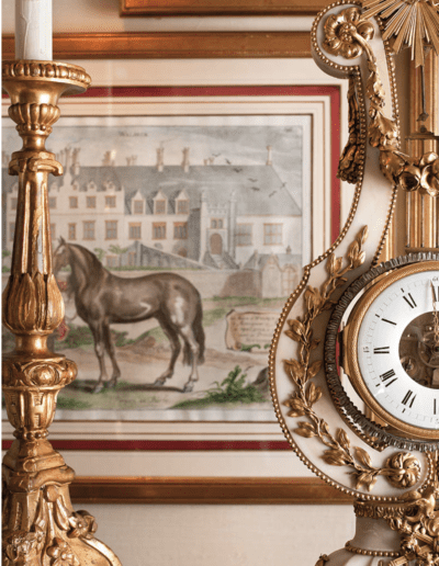 13. reloj Louis XVI candelabro torchere